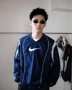 00s y2k NIKE nylon pullover jacket