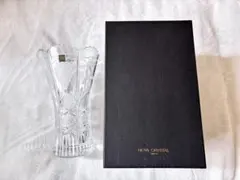 HOYAクリスタル フレア型花瓶