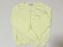 MERCURYDUO イエロー 長袖ニット フリーサイズ