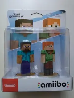 amiibo スティーブ & アレックス セット　スーパースマッシュブラザーズ
