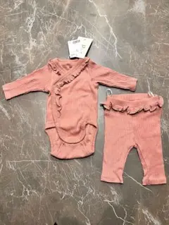 H&M 新生児　ロンパースセットアップ