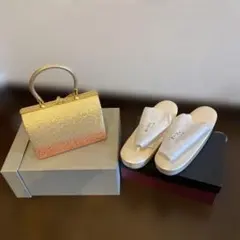 和装用バッグと草履セット