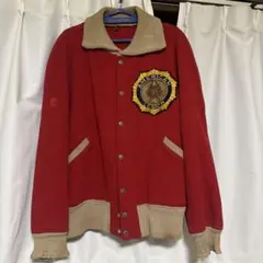 50s BUTWIN 赤 スタジャン アメリカンレギオン