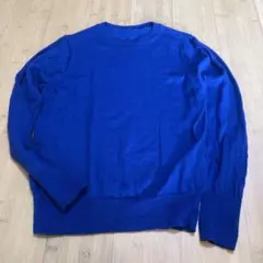 洗えるウールハイゲージクルーネックセーター