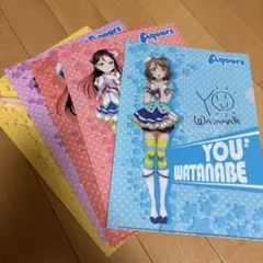 Aqours クリアファイルセット　セブンイレブンコラボ