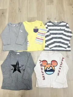 90 男の子　まとめ売り　長袖　ロンT GAP コンバース　ミキハウス　next