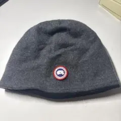 CANADA GOOSE ニット帽 ビーニー ブラック