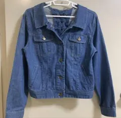 ウィルセレクション　ジージャン デニム　ジャケット　バックリボン　アウター