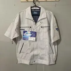 XEBEC 半袖ブルゾン　L 作業着　高級 激安 昭和レトロ 春夏のサムネイル