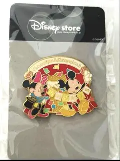 【新品】ディズニーストア ミッキー ミニー ピンバッジ