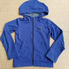 Nike DRI-FIT ブルー パーカー XS