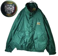 JAGUAR ジャガー ジャケット・ブルゾン 黒・緑 XLサイズ