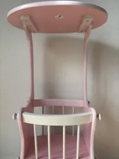 aimoha サイドテーブル　ピンク