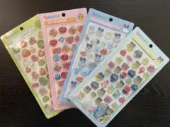 Tamagotchi 3Dステッカー4枚セット