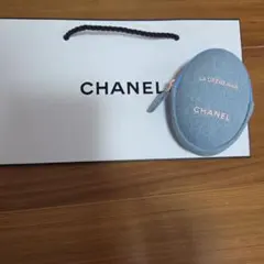 CHANEL シャネル ラ クレーム マン デニム 特別限定 巾着ポーチ付き