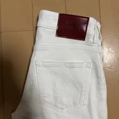 ホワイトデニム スキニー