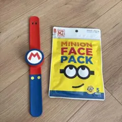 パワーアップバンド　マリオ　フェイスパック付き