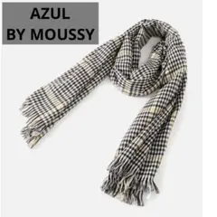 カラーラインチェックストール／アズールバイマウジー AZUL BY MOUSSY