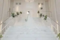 アールイズドレス　ウェディングベール フラワー刺繍付き　メロウ加工　3m