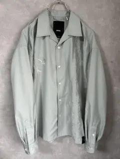 MSML EMBROIDERY OPEN COLLAR SHIRT