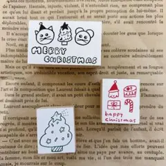 ニコレシピさん クリスマススタンプ3個セット