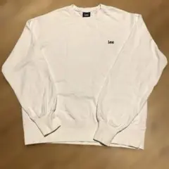 Lee ホワイト スウェット