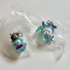 ハロウィン　ハンギョドン　けろけろパーティ　ポチャッコ　めじるしアクセサリー