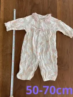 SENCE OF WONDER 新生児 50 60 70 花柄 2WAYオール