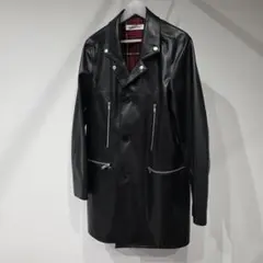 【未使用】アンダーカバー　ライダースコート　3　ブラック　ジャケット　ロングのサムネイル