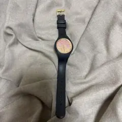 Ice-Watch 腕時計 本体 ブラック ピンク グラデーションのサムネイル