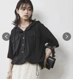 ニッセン　オーバーサイズシャツのサムネイル
