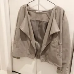 値下げ中！【Ciao panic】スエード調　ジャケット