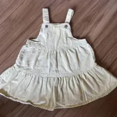 ZARA ジャンバースカート 92 ライトイエロー