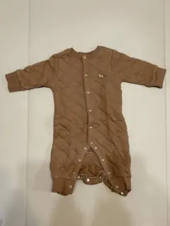 キルティング素材のロンパース　60-70