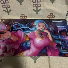 ワンピースカードゲーム オフィシャルプレイマット ネフェルタリ・ビビ マットのみ