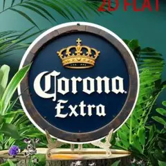 Corona Extra サイン 20.32cm アルミ製