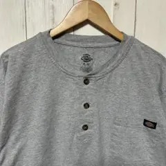 Dickies ディッキーズ ヘンリー ネック 胸ポケット 長袖 Tシャツ XLのサムネイル