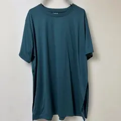 SHEIN 반소매 T셔츠 다크 그린