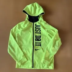 NIKE ナイキ　メンズ　S パーカー　ジャージ上　ジャンパー　裏起毛　蛍光