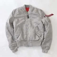 88~92年製　【L】ALPHA MA-1 USA 80s silver 2025年最新】alpha ma-1 シルバーの人気アイテム - メルカリ