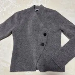 ZARA グレー ダブルボタン　トップス　ジャケット