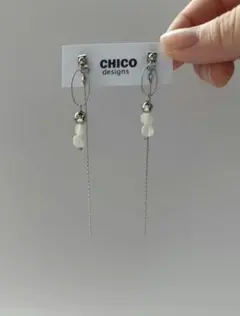 ご専用　no.4334　shell ovalhoop║ピアス/イヤリング