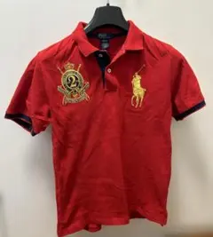 Polo by Ralph Lauren 赤 ポロシャツ M ポロラルフローレン