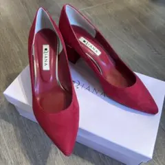 未使用　DIANA ワインレッド ポインテッドトゥ ハイヒール 未使用 DIANA ワインレッド ポインテッドトゥ ハイヒール 本当に