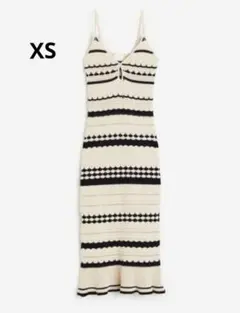 H&M クロシェライクワンピース XSのサムネイル