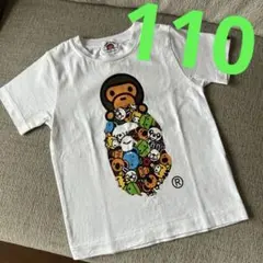 美品⭐️BAPE KIDSミニオンズ x ミロ Tシャツ ホワイト - メルカリ