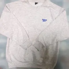 【Reebok】リーボック スウェット トレーナー グレー M