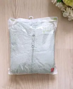 ユニクロ　フリースジャケット ミントグリーン