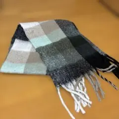 ACNE STUDIOS似 アクネストゥディオズ似　ブルー系チェック柄　マフラー