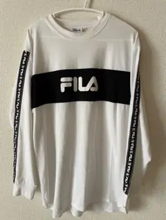 FILA 長袖カットソー ホワイト M